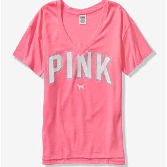 NWT VS PINK LEGGING TEE & LEGGING SET - Picture 2 of 2